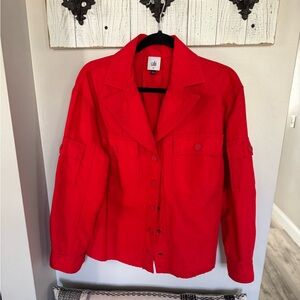 CAbi Detour Jacket #6468 Bright Red Jacket